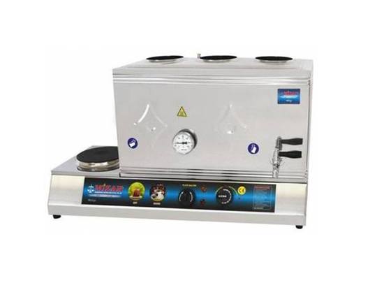 Mizan Elektrikli 3 Demlikli 40Lt Çay Ocağı Kazanı Makinesi Vidalı