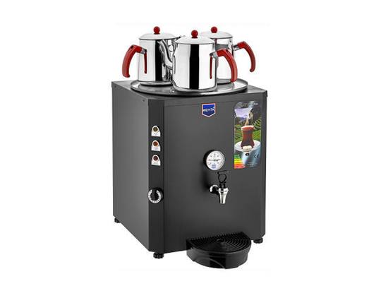 Remta DE10 Jumbo Çay Makinesi, 3 Demlikli, 40 Lt, Elektrikli